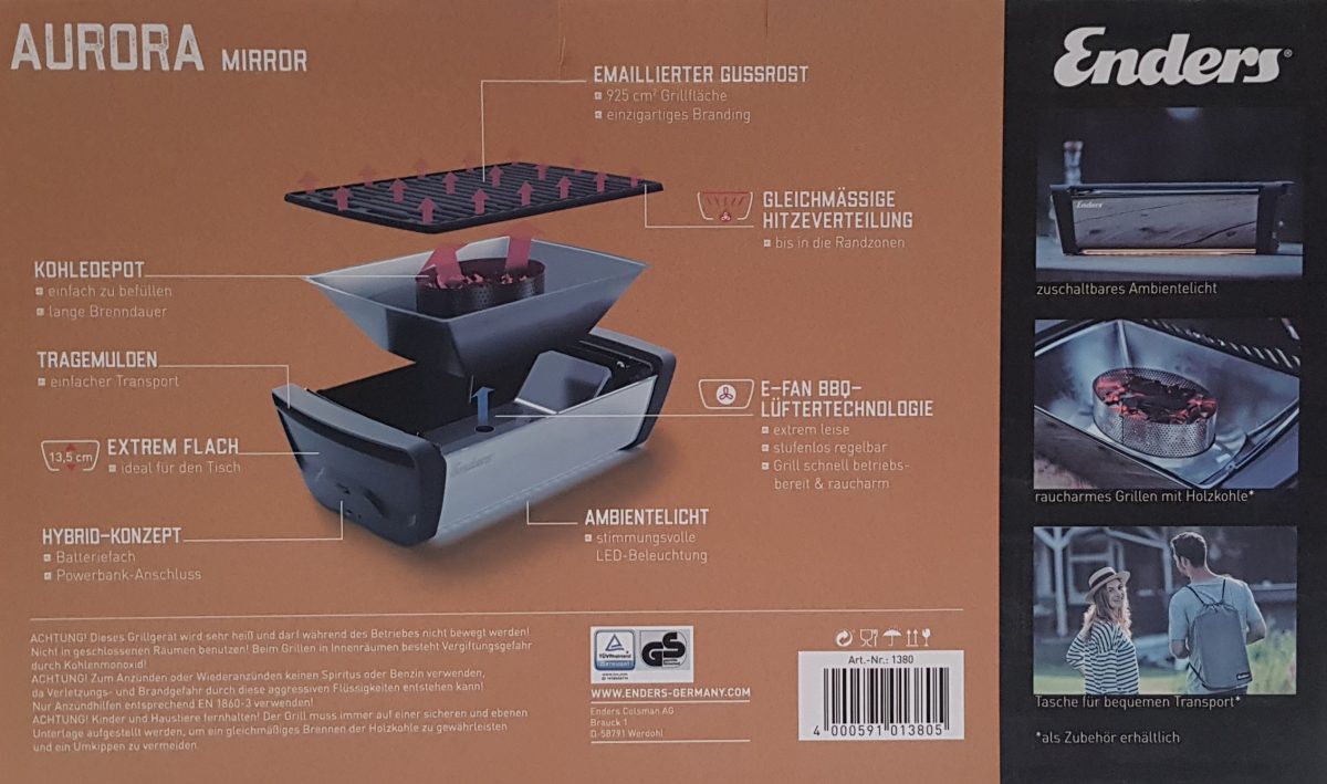 Portable BBQ box